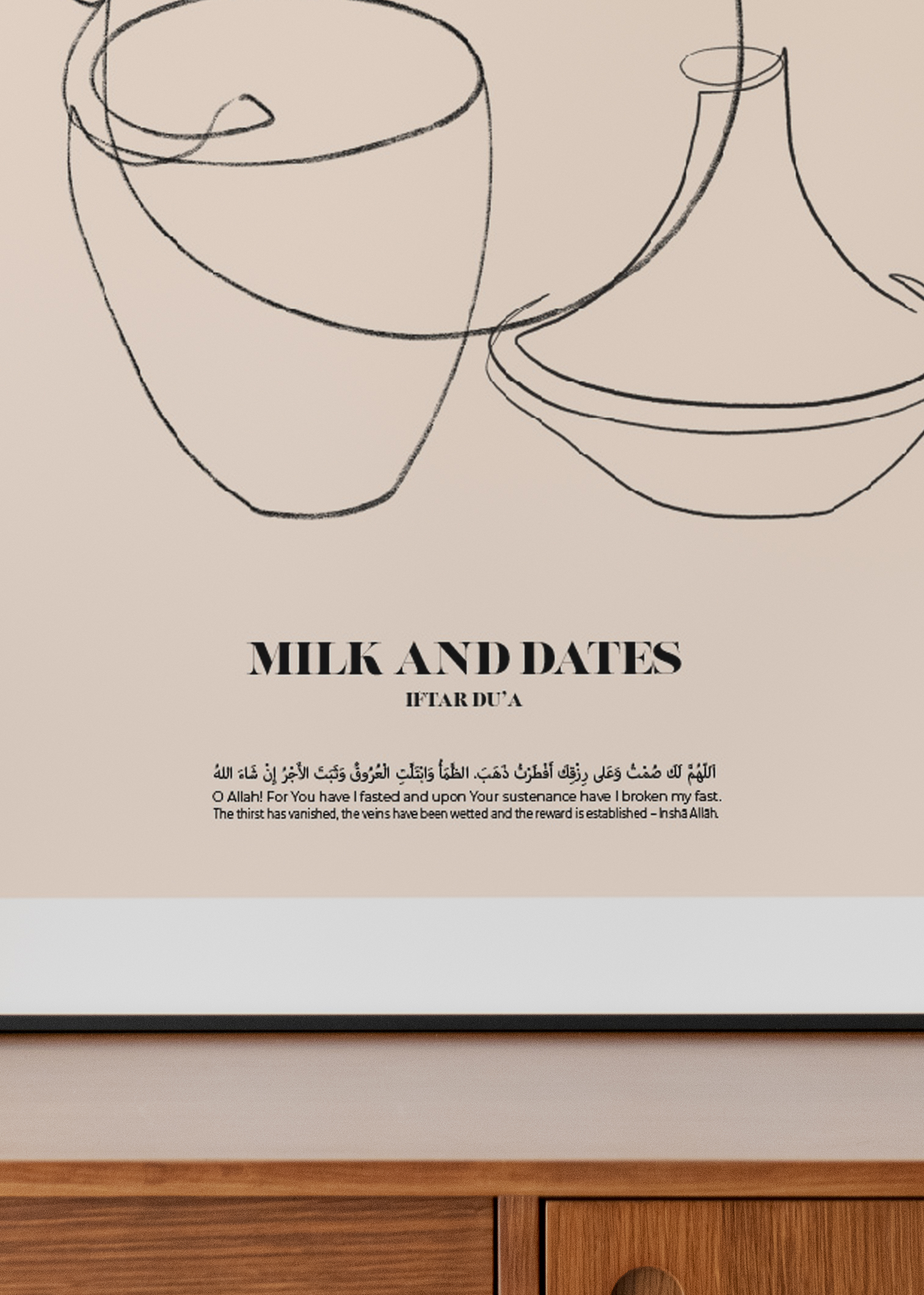 Poster Milk and Dates image